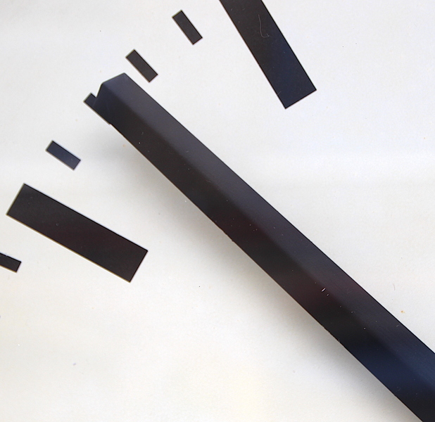 Large 44cm 1970s Czech Office/Commercial Industrial Wall Clock. Fully Guaranteed