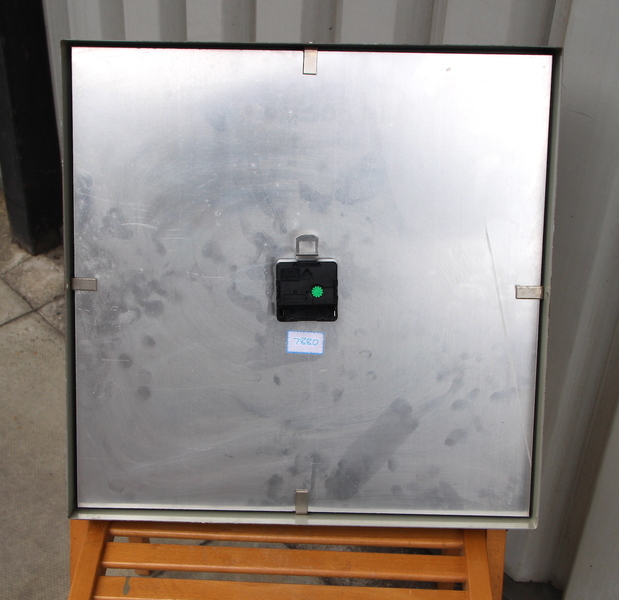 Large 44cm 1970s Czech Office/Commercial Industrial Wall Clock. Fully Guaranteed