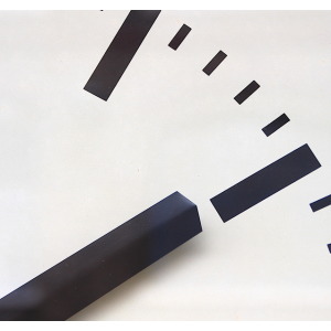 Large 44cm 1970s Czech Office/Commercial Industrial Wall Clock. Fully Guaranteed