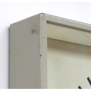 Large 44cm 1970s Czech Office/Commercial Industrial Wall Clock. Fully Guaranteed