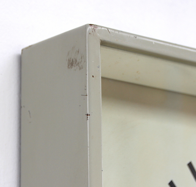Large 44cm 1970s Czech Office/Commercial Industrial Wall Clock. Fully Guaranteed