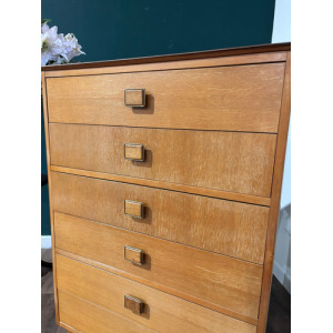 Lebus Mid Century 6 Drawer Bedroom Chest
