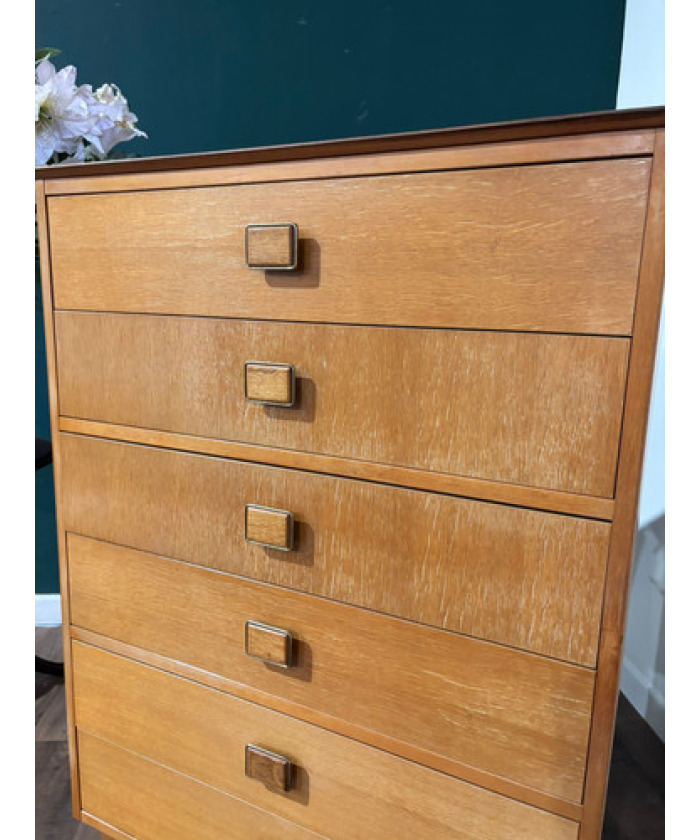 Lebus Mid Century 6 Drawer Bedroom Chest