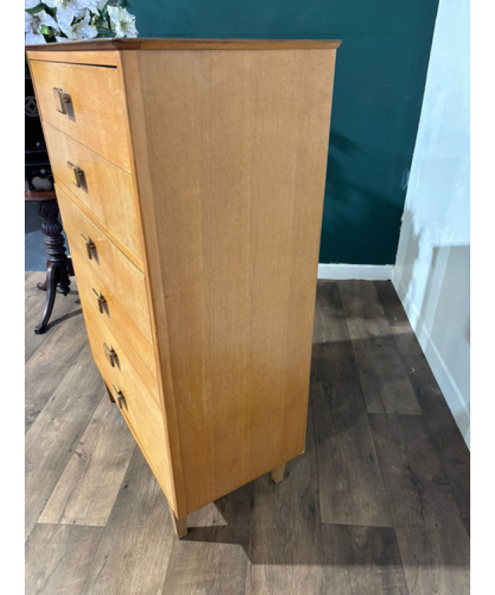 Lebus Mid Century 6 Drawer Bedroom Chest