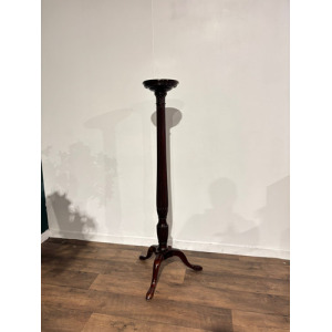Mahogany Torchere Plant Stand (TALL)