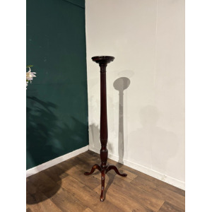Mahogany Torchere Plant Stand (TALL)