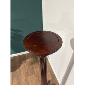 Mahogany Torchere Plant Stand (TALL)