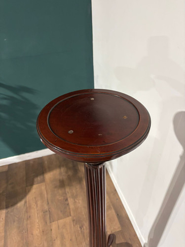 Mahogany Torchere Plant Stand (TALL)