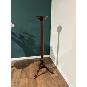 Mahogany Torchere Plant Stand (TALL)