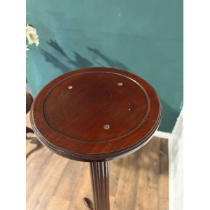 Mahogany Torchere Plant Stand (TALL)