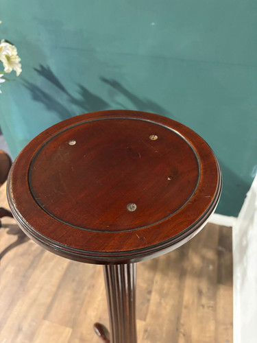 Mahogany Torchere Plant Stand (TALL)
