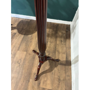 Mahogany Torchere Plant Stand (TALL)