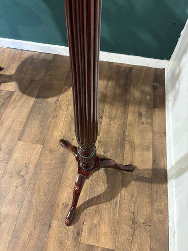 Mahogany Torchere Plant Stand (TALL)
