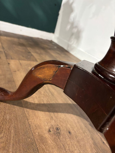 Mahogany Torchere Plant Stand (TALL)