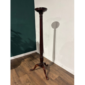 Mahogany Torchere Plant Stand (TALL)