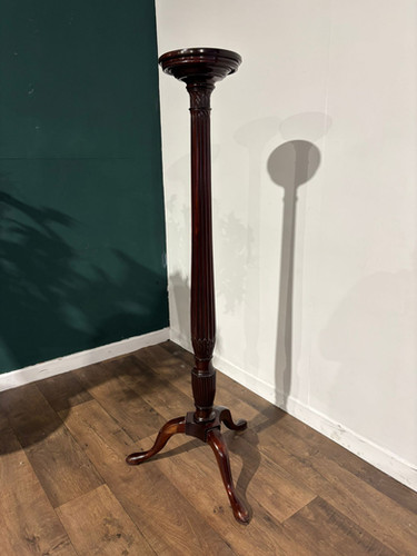 Mahogany Torchere Plant Stand (TALL)