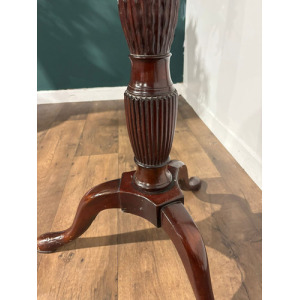 Mahogany Torchere Plant Stand (TALL)