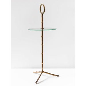 Maison Baguès – Small Bronze Smoker's/Coffee Side Table