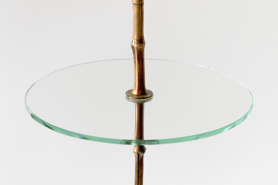 Maison Baguès – Small Bronze Smoker's/Coffee Side Table