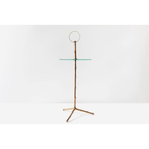 Maison Baguès – Small Bronze Smoker's/Coffee Side Table