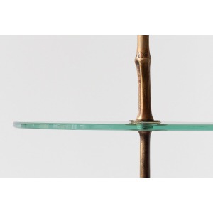 Maison Baguès – Small Bronze Smoker's/Coffee Side Table