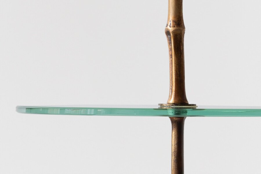 Maison Baguès – Small Bronze Smoker's/Coffee Side Table