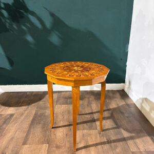 Marquetry Inlaid Sewing Table