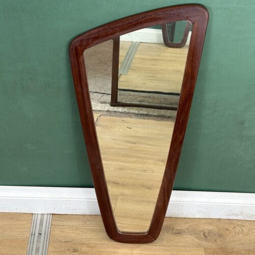 Mid Century Afromosia Teak Frame Mirror