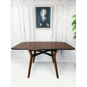Mid Century Butterfly Dining Table With Four Reupholstered Butterfly Chairs From G Plan, United Kingdom, 1950s