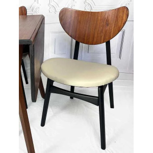 Mid Century Butterfly Dining Table With Four Reupholstered Butterfly Chairs From G Plan, United Kingdom, 1950s