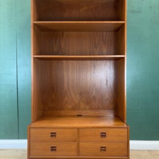 Mid Century Danish 🇩🇰 Teak Sideboard Bookcase-Courier