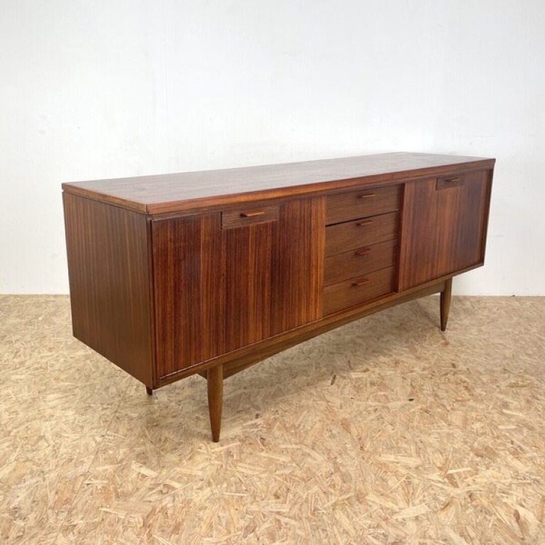 Mid Century Rosewood Sideboard By White And Newton