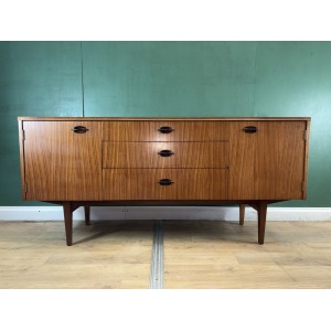 Mid Century Teak Compact Sideboard By Elliot’s Of Newbury-Courier