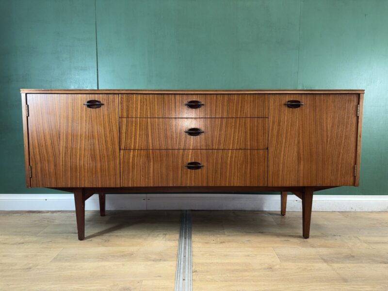Mid Century Teak Compact Sideboard By Elliot’s Of Newbury-Courier