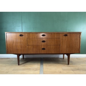 Mid Century Teak Compact Sideboard By Elliot’s Of Newbury-Courier