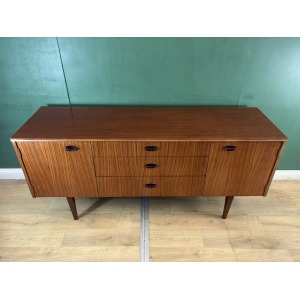 Mid Century Teak Compact Sideboard By Elliot’s Of Newbury-Courier