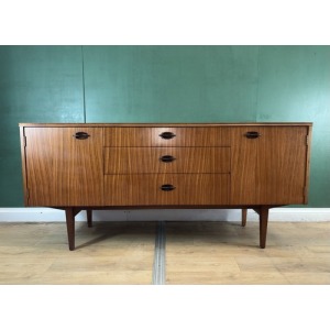 Mid Century Teak Compact Sideboard By Elliot’s Of Newbury-Courier