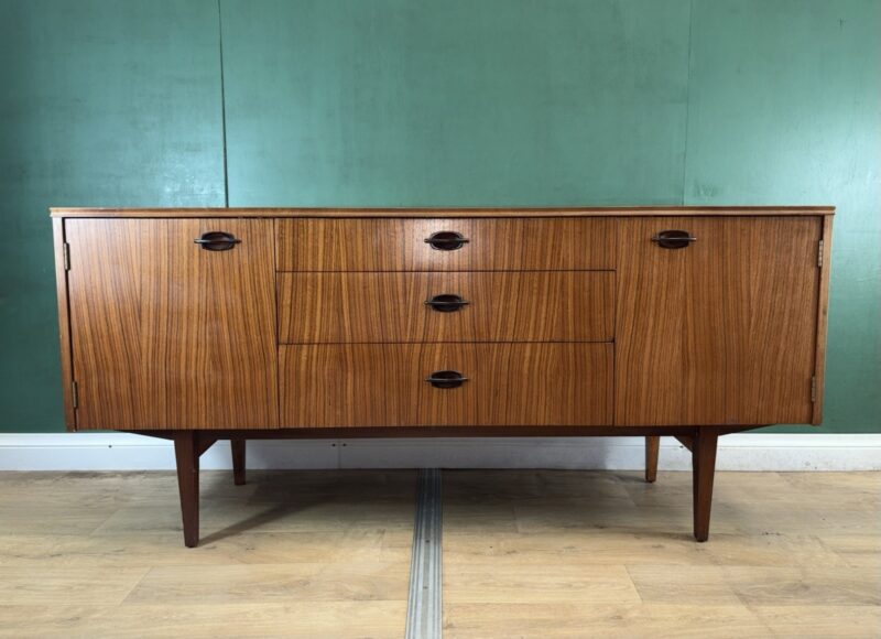 Mid Century Teak Compact Sideboard By Elliot’s Of Newbury-Courier