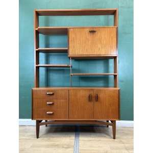 Mid Century Teak G Plan Brazilia Sideboard Room Divider -Courier