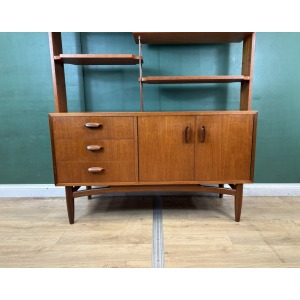 Mid Century Teak G Plan Brazilia Sideboard Room Divider -Courier