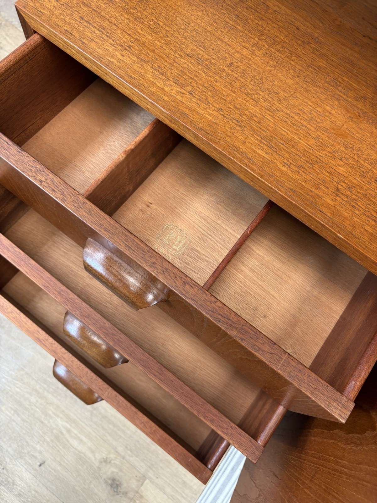 Mid Century Teak G Plan Brazilia Sideboard Room Divider -Courier