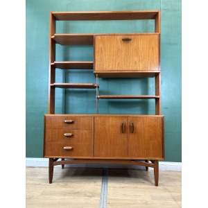 Mid Century Teak G Plan Brazilia Sideboard Room Divider -Courier