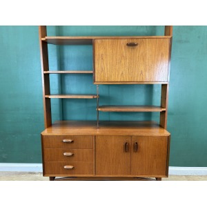 Mid Century Teak G Plan Brazilia Sideboard Room Divider -Courier