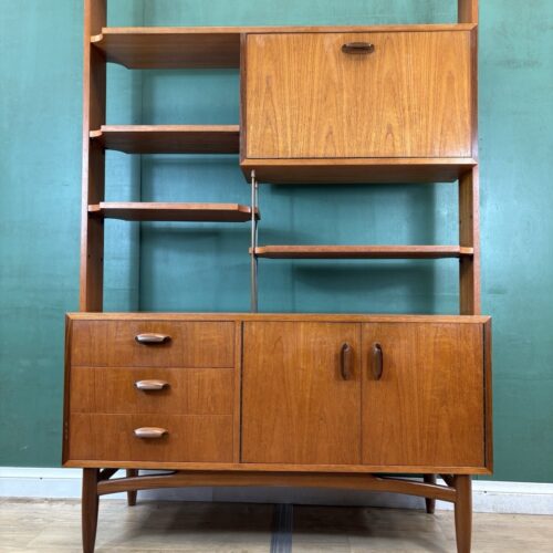 Mid Century Teak G Plan Brazilia Sideboard Room Divider -Courier