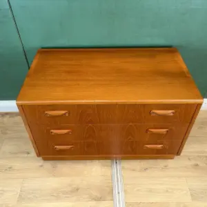 Mid Century Teak G Plan Chest Of Drawers