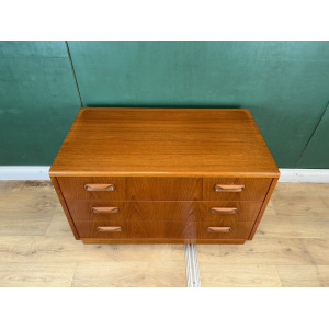 Mid Century Teak G Plan Chest Of Drawers