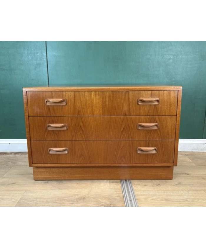 Mid Century Teak G Plan Chest Of Drawers
