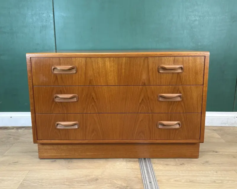 Mid Century Teak G Plan Chest Of Drawers