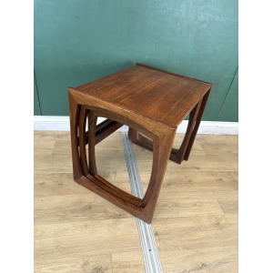 Mid Century Teak G Plan Quadrille Nest Of Tables
