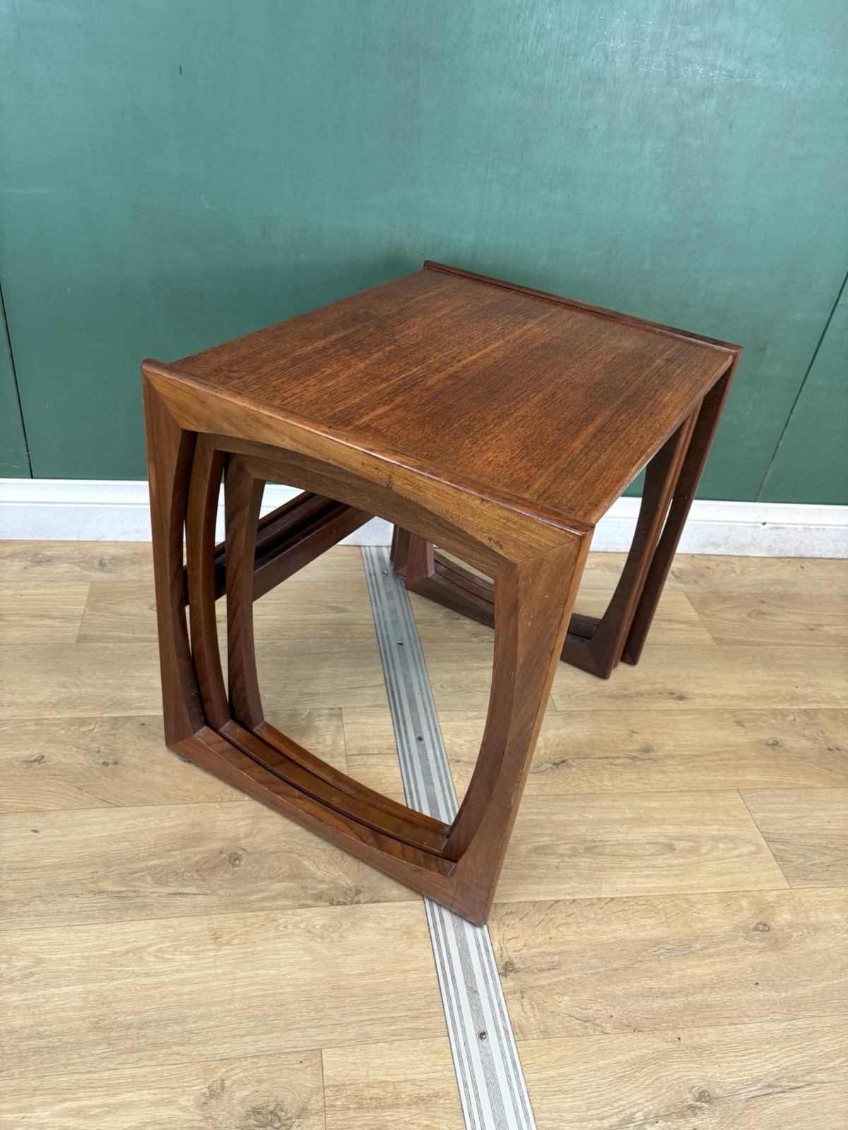 Mid Century Teak G Plan Quadrille Nest Of Tables